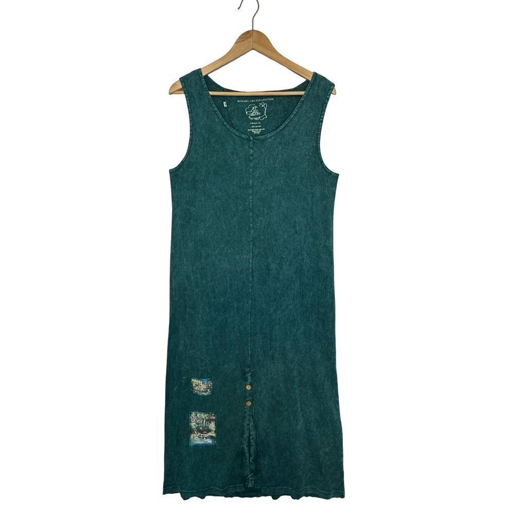 MICHAEL LEU COLLECTION Green Madi Dress & Jacket Size Small